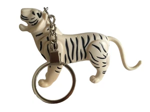 Playmobil Schlüsselanhänger großer weißer Tiger - wilde Tiere - 171 - Bild 1 von 5