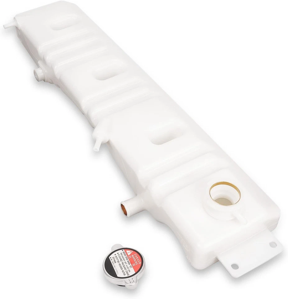Radiator Coolant Overflow Tank Reservoir F6HZ-8A080-B Ford F600–F800 B-Series - Imagem 1 de 4