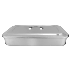  Nail Art Tool Sterilizer Tray - Beauty Instrument Disinfection Box With Handle - Picture 1 of 12