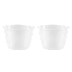 Plastic 120ml Electric Cooker Rice Measuring Cup 2pcs Clear White E9C77540 - Picture 1 of 9