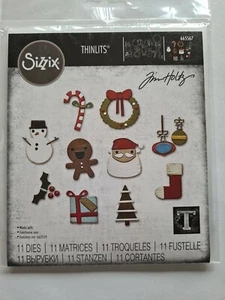 SIZZIX THINLITS DIES CHRISTMAS MINIS BY TIM HOLTZ BNIP *LOOK* - Picture 1 of 2