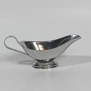 Stainless Steel Gravy Boat Sauce Serving Dish 8oz - Picture 1 of 7
