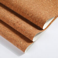Natural Cork Wood Fabric Textile Vegan Leather Sewing Material for Furniture