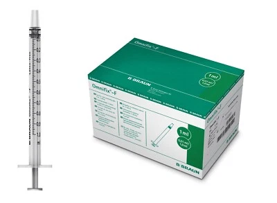 1ml BBraun Omnifix Sterile Syringes Luer Slip B.Braun 1ml - Image 1 of 2