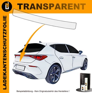 LACKSCHUTZFOLIE LADEKANTE FÜR SEAT LEON 4 SCHRÄGHECK AB 2020 TRANSPARENT - Bild 1 von 6