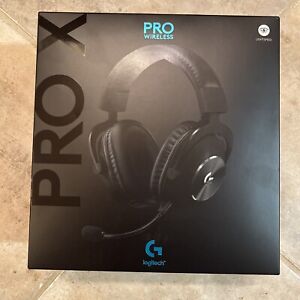 Logitech G PRO X Black Over-Ear Headset New In Box Priority Ship USA