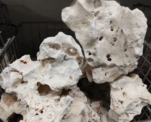 8 kg Aquarium Ozean Rock Marine Reef & Malawi/Tanganjikan alkalischer Hartwasserbuff - Bild 1 von 4