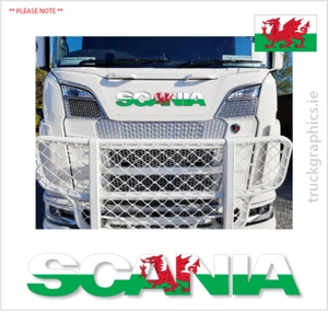 Scania R/S Serie neue Generation Frontgrill perfekte Passform Aufkleber, Aufkleber Grafik (67) - Bild 1 von 1
