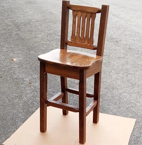 Montana Woodworks 30" Barstool, Superb Craftsmanship, Stained and Finished - NEW - Picture 1 of 17