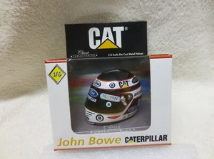 SIGNED JOHN BOWE DIECAST FULL FACE HELMET YEAR 2000 1:6 SCALE Adjustable Visor - Picture 1 of 5