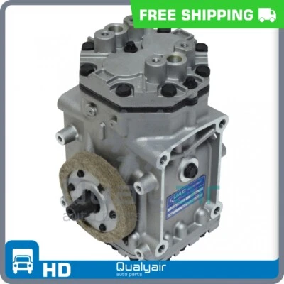 Nuevo compresor de aire acondicionado para 00-99 Freightliner L4/L6 3,9L/5,9L (MT35/MT55) Foto 1 de 4