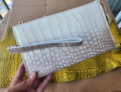 Гималаи 100% натуральной кожи кожи женщин клатч бумажники, держатель для карт ручной работы - Изображение 1 из 4