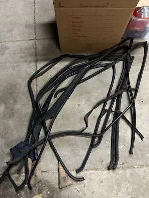 Tira de junta de sellado de ventana de puerta de fábrica BMW E28 528e OEM Foto 1 de 3