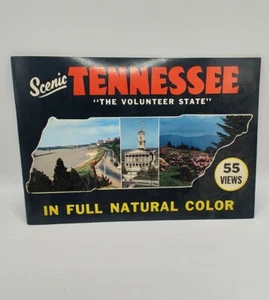 1960's SCENIC TENNESSEE IN FULL NATURAL COLOR Photo Book 55 VIEWS Colourpicture - Bild 1 von 2