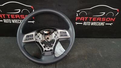 Volante de vinil 2012 SUBARU LEGACY COM CONTROLE DE ACESSÓRIOS PRETO - Imagem 1 de 4