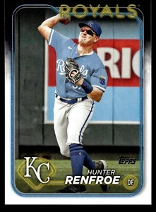 2024 Topps #468 Hunter Renfroe Kansas City Royals - Imagen 1 de 2