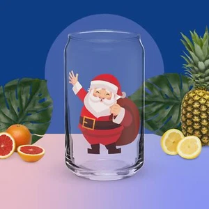 Stemless Wine Glass-Christmas Glass-Christmas Cup Christmas - Picture 1 of 1