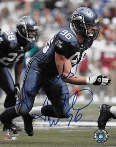 Grant Wistrom Seattle Seahawks signed autographed 8x10 photo COA  - Picture 1 of 1