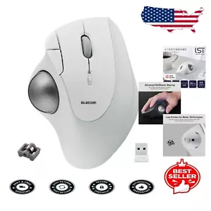 Premium Ergonomic Trackball Mouse with Thumb Control - Perfect for All-Day Use - Picture 1 of 11