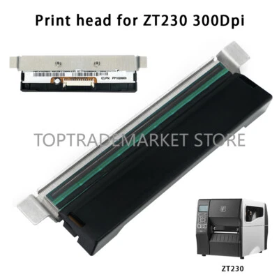 P1037974-011 New Printhead for Zebra ZT210 ZT220 ZT230 Thermal Printer 300dpi - Image 1 of 4