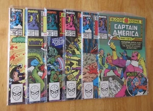 Run of *6* CAPTAIN AMERICA: #357-362 **Complete Bloodstone!** (NM-/9.0) - Picture 1 of 4