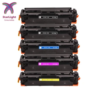 5 tonerów 410X pasuje do HP LaserJet Pro M452dn M452nw MFP M477dw M477fdn M477nw - Zdjęcie 1 z 7