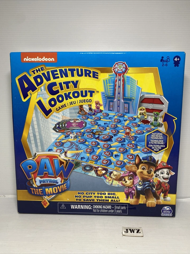 Spin Master Games Paw Patrol Movie Board Game for Kids aged 3 and over