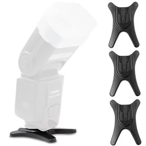3x soporte de flash soporte de flash universal para estándar ISO - Imagen 1 de 8