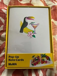 MoMA NYC "FESTIVE FRUITS" 6 POP UP NOTE CARDS BY PEAGREEN, NEW IN BOX - Picture 1 of 3