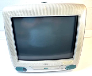 Apple iMac G3 Bondi Blue All-In-One Desktop Computer 1998 No Power for Parts - Picture 1 of 14