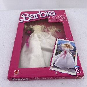 1991 Barbie Wedding Of The Year Wedding Dress #3788 Sealed Vintage