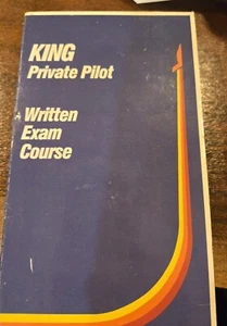 King Private Pilot Written Exam Course VHS 2-6 & Sanderson Private Pilot Course - Picture 1 of 15