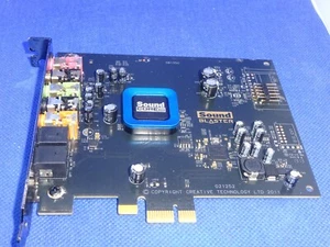 CREATIVE SB1350  SOUND BLASTER  SOUND CORE 3D SOUNDKARTE  PCI EXPRESS #GK5629 - Bild 1 von 4