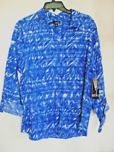 Ladies Blouse Blue Jay Size XL Erika NWT - Picture 1 of 2