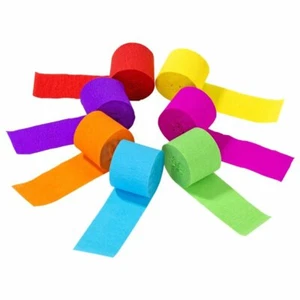 Gay Pride Party Rainbow 7 Pack 10m Streamers Decoration Celebration Banner - Picture 1 of 2