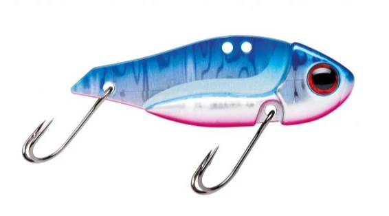 Gomoku Ultra Blade 5g/3,5cm - BLUE PINK - Zikade, Bladed Jig, Barsch, Forelle,.. - Bild 1 von 1