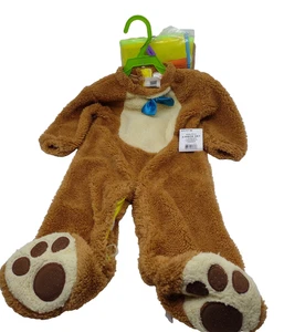 Rubies Baby Bear 3pc Costume Infant Oatmeal Brown Teddy Halloween NWT 6-12 Mos - Picture 1 of 5