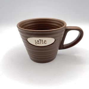 Starbucks Coffee 2007 Brown & Cream Latte Short Mug - Bild 1 von 12