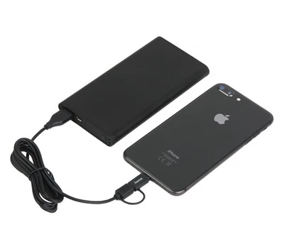 Pazzimo Powerbank Zusatz-Akku USB-PD + QC 3.0 für Apple iPhone 12 11 SE 8 iPad - Bild 1 von 4
