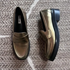 Bibi Lou Jaya Loafers Sz 39/ US 8-8.5 - Picture 1 of 6