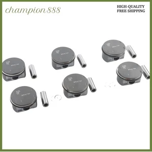 For BMW 330i 530i X5 Z4 E46 E53 E60 E85 M54 3.0L 2000-07 Pistons & Rings Set STD - Bild 1 von 7