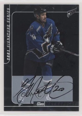 2000-01 ITG Be A Player Signature Series Auto Glen Metropolit #101 Auto - Image 1 of 2