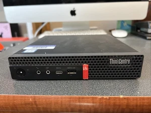 Lenovo ThinkCentre M720Q Mini i5-8500T 2.10GHz 8GB Ram UNTESTED - Picture 1 of 14