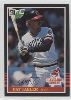 1985 Leaf Pat Tabler #76 - Image 1 of 2