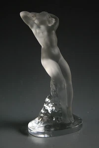 LALIQUE NUDE DANCER GLASS FIGURE - Picture 1 of 6