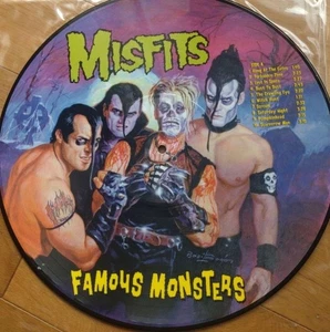 Misfits Famous Monsters LP Vinyl 1999 Limited Picture Disc Roadrunner RR 8658-1 - Picture 1 of 3