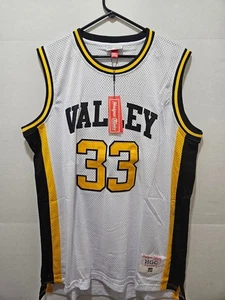 3XL Larry  Bird #33 Throwback Valley High School Jersey Headgear Classics NWT. - Picture 1 of 12