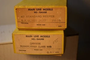 Main Line Models Spur HO je 2 Güterwagen, gebraucht, originalverpackt. - Bild 1 von 7