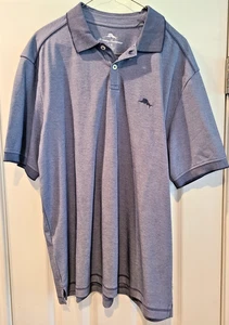Tommy Bahama Men`s Mesh Polo Shirt Size Large Supima Cotton Moisture Wicking - Picture 1 of 8