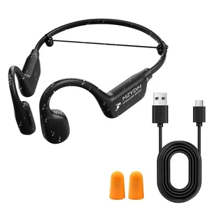 Auriculares de Conducción Ósea, Auriculares de Oreja Abierta Bluetooth5.4 con Micrófono, 15H Pl... - Imagen 1 de 7